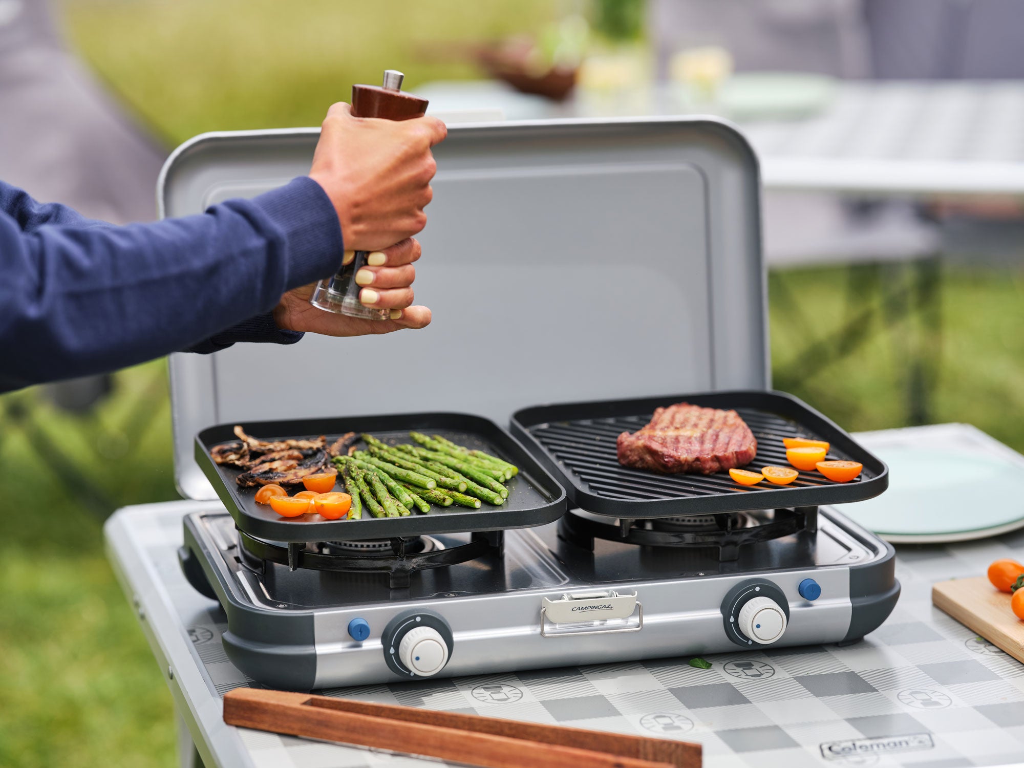Campingaz Camping Kitchen 2 Grill & Go Gas Stove