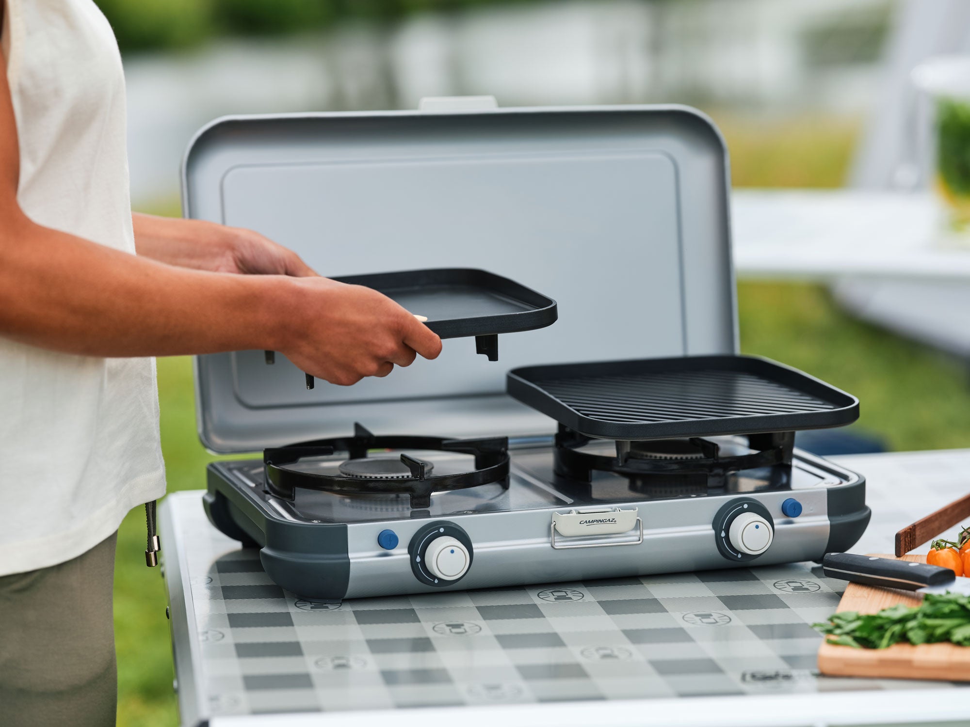 Campingaz Camping Kitchen 2 Grill & Go Gas Stove