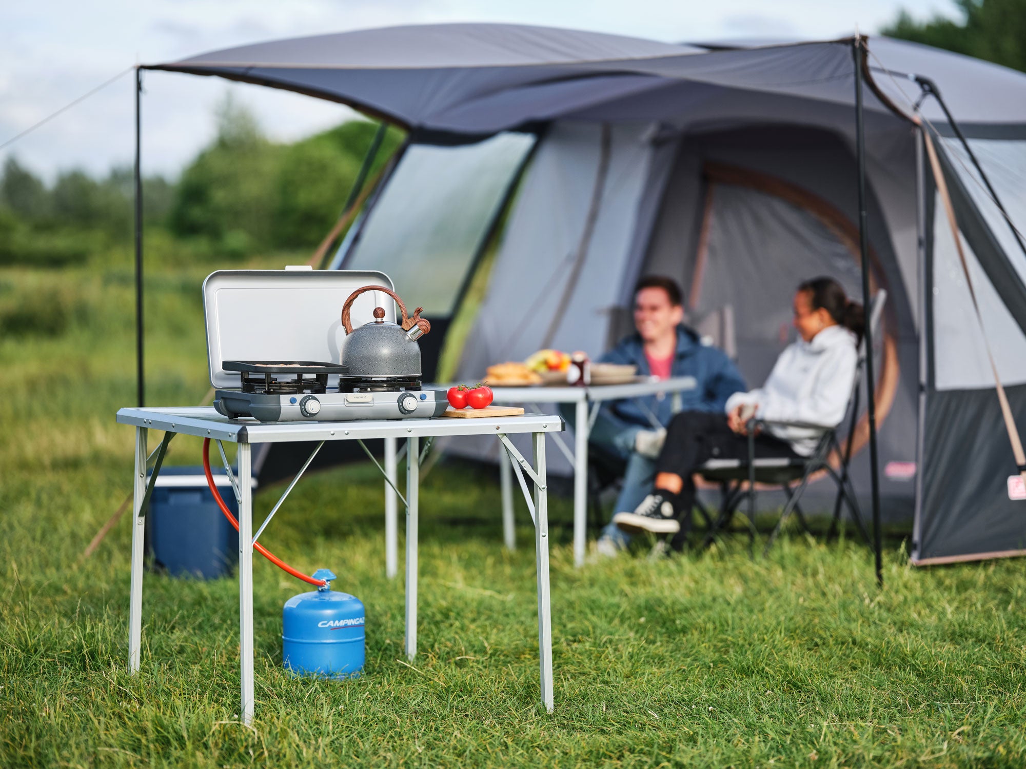 Campingaz Camping Kitchen 2 Grill & Go Gas Stove
