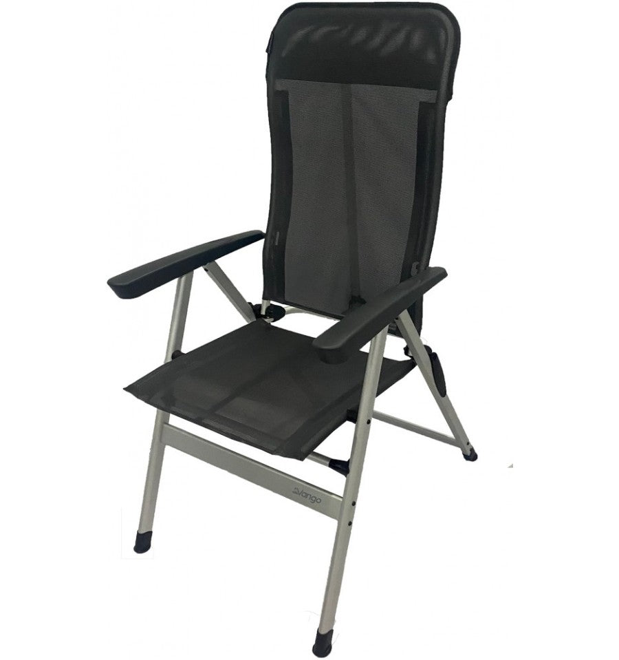 Vango Highbury Textilene Tall Chair Shadow Grey x 2