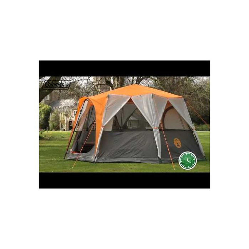 Coleman Cortes Octagon 8 Tent ORANGE