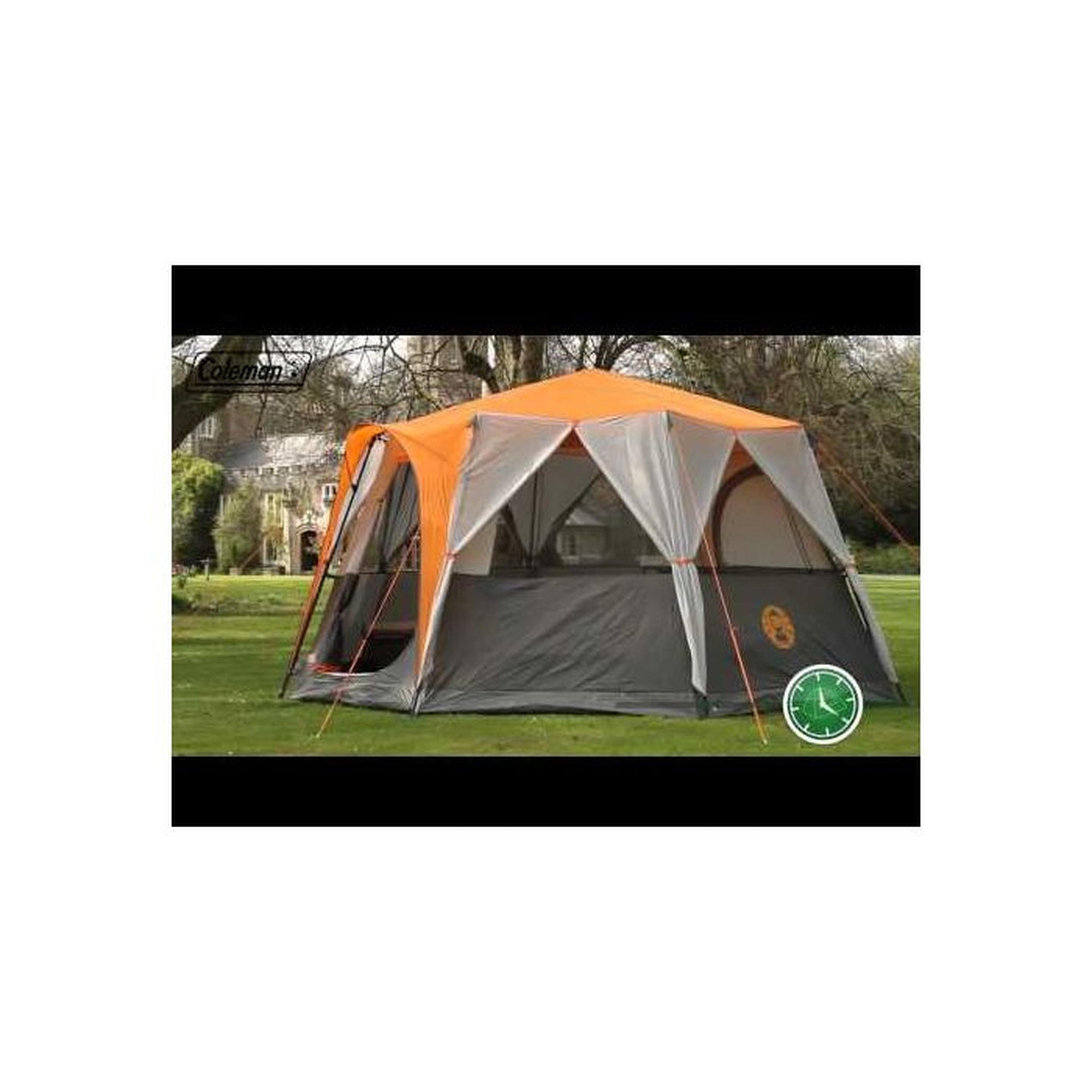 Coleman Cortes Octagon 8 Tent ORANGE