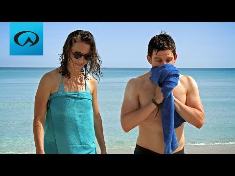Lifeventure HydroFibre Towel Large Grey