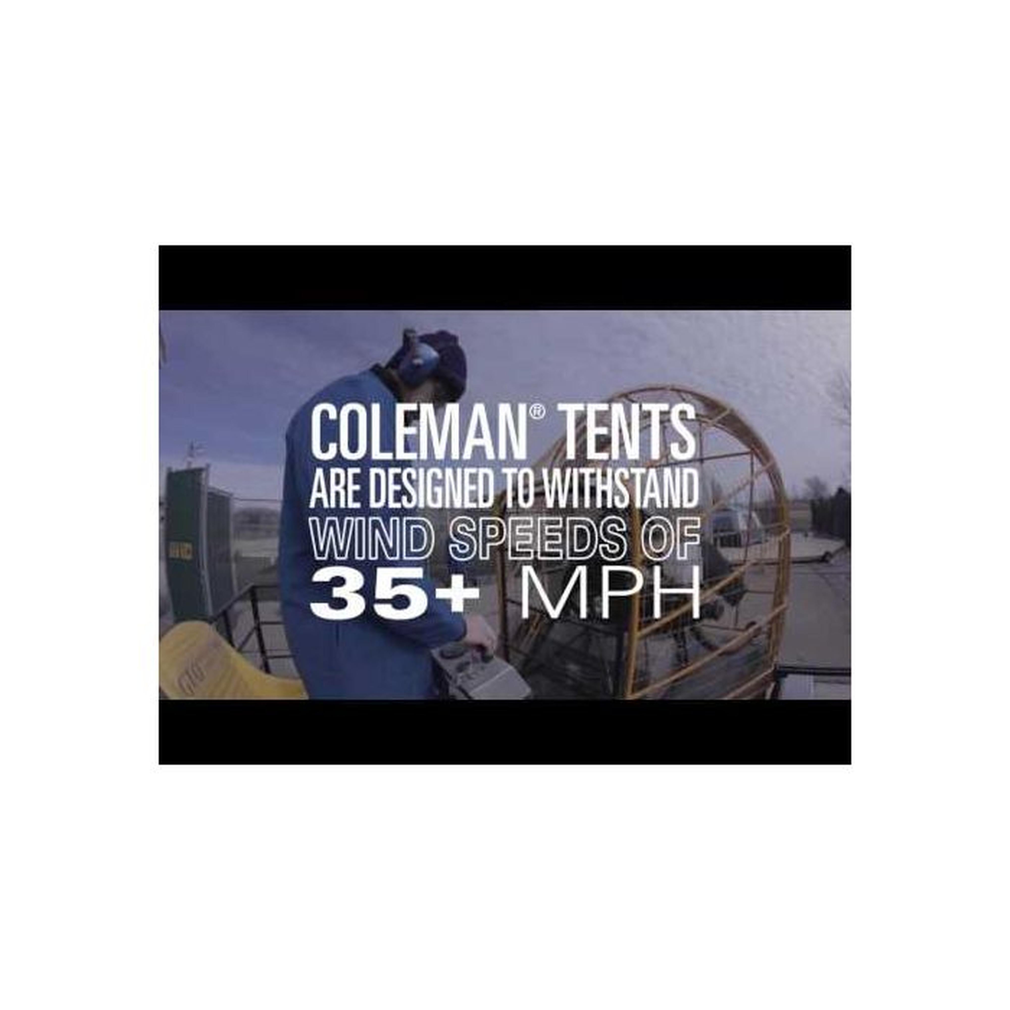 Coleman Cortes Octagon 8 Tent ORANGE