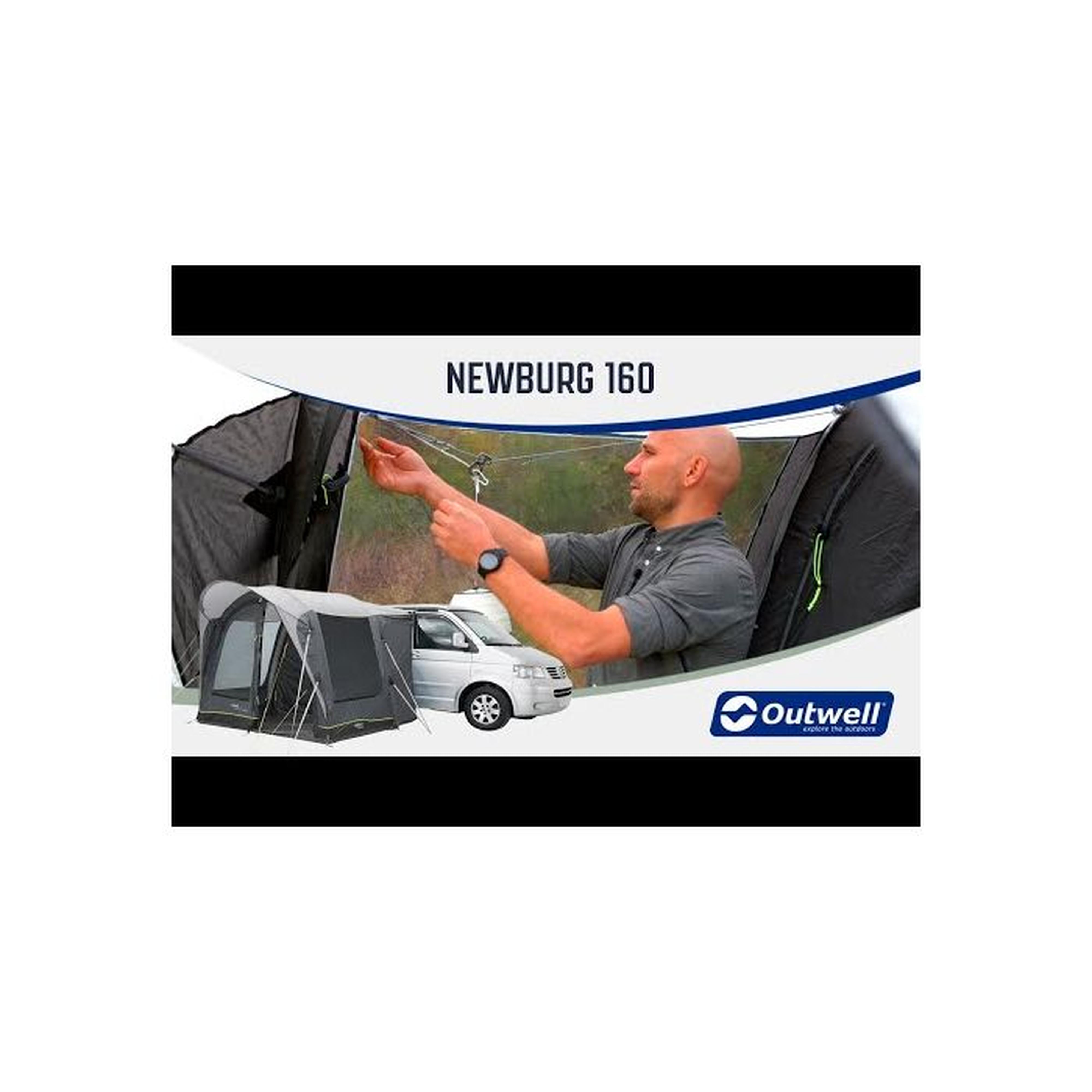 Outwell Newburg 160 Driveaway Awning Poled