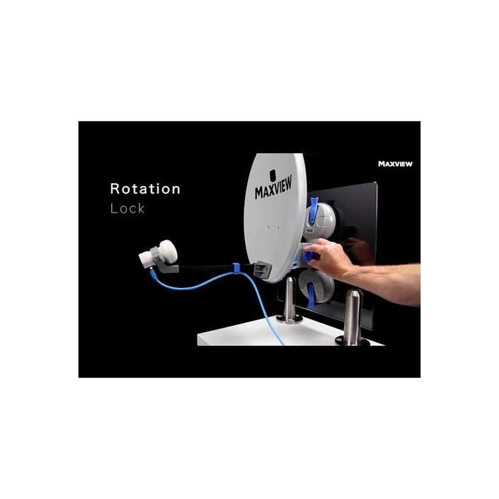 Maxview Remora 40cm Sat kit Twin LNB