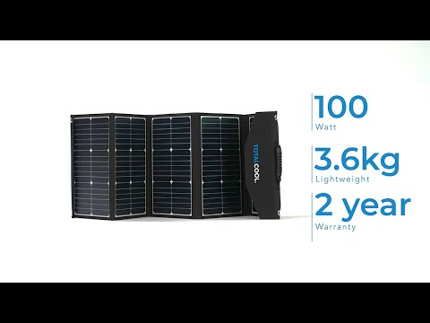 Totalcool - Totalsolar 100 Portable Solar Panel