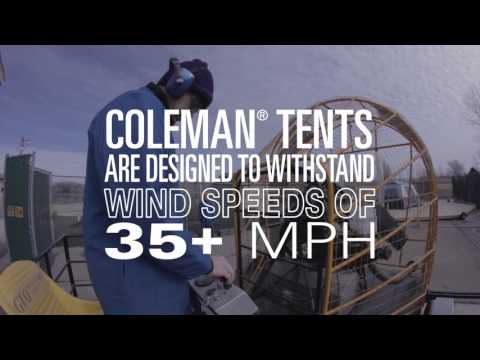 Coleman Cortes Octagon 8 Tent ORANGE