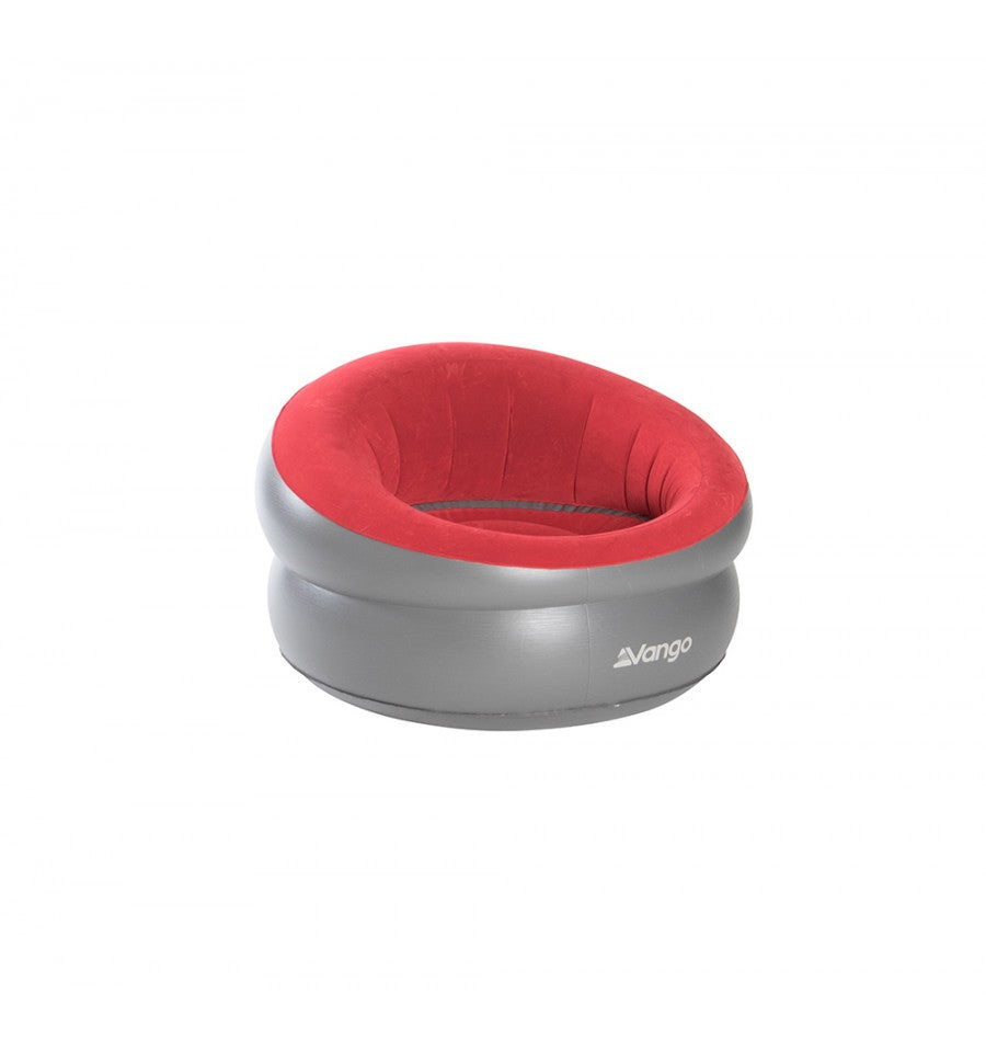 vango inflatable donut camping chair red