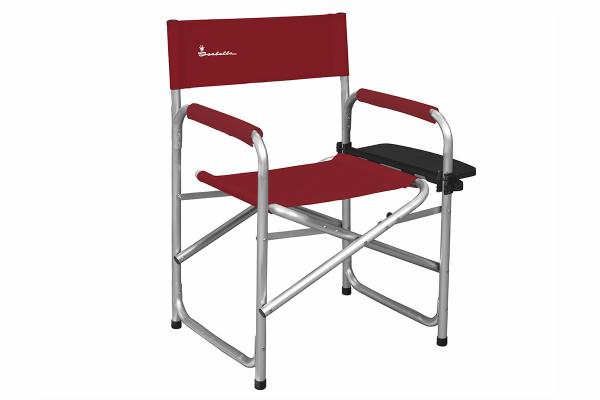 Isabella Directors Red Chair with Side Table