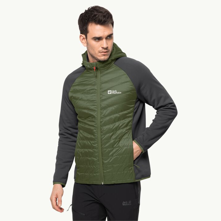 Jack Wolfskin Men's Routeburn Pro Hybrid Jacket | Greenwood