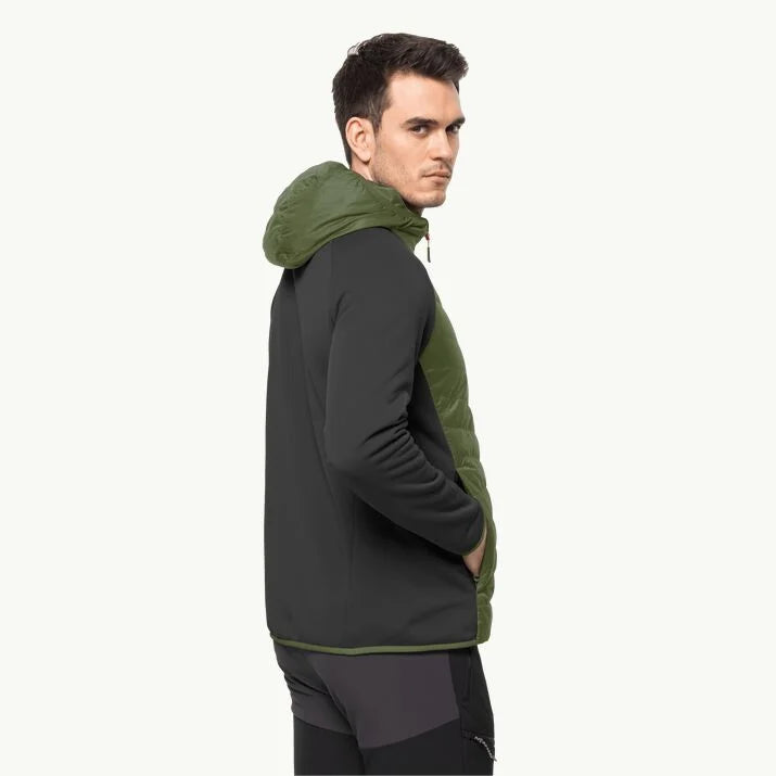 Jack Wolfskin Men's Routeburn Pro Hybrid Jacket | Greenwood