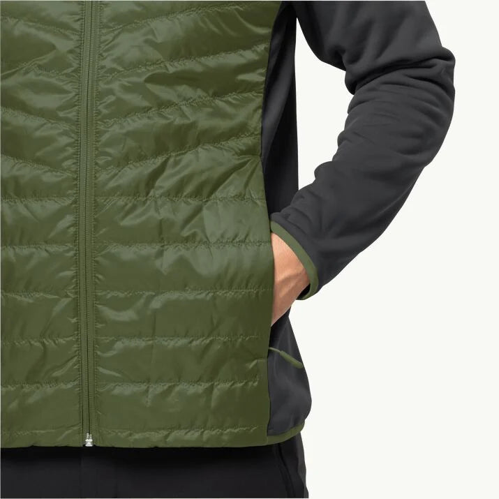 Jack Wolfskin Men's Routeburn Pro Hybrid Jacket | Greenwood