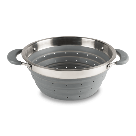 Kampa Folding Colander Grey