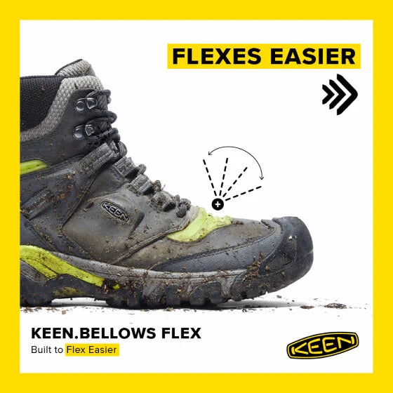 Keen Men's Ridge Flex Mid Waterproof Hiking Boots