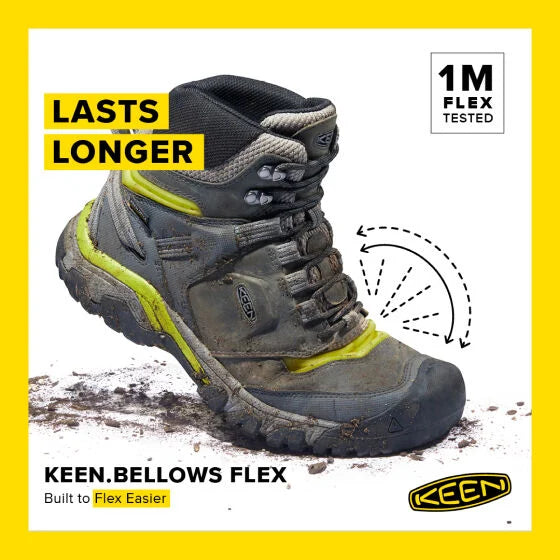 Keen Men s Ridge Flex Mid Waterproof Hiking Boots