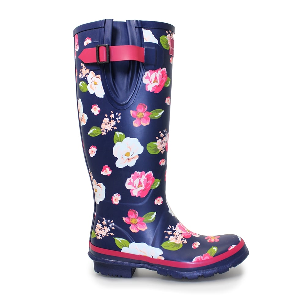 Lunar Garden Welly Navy
