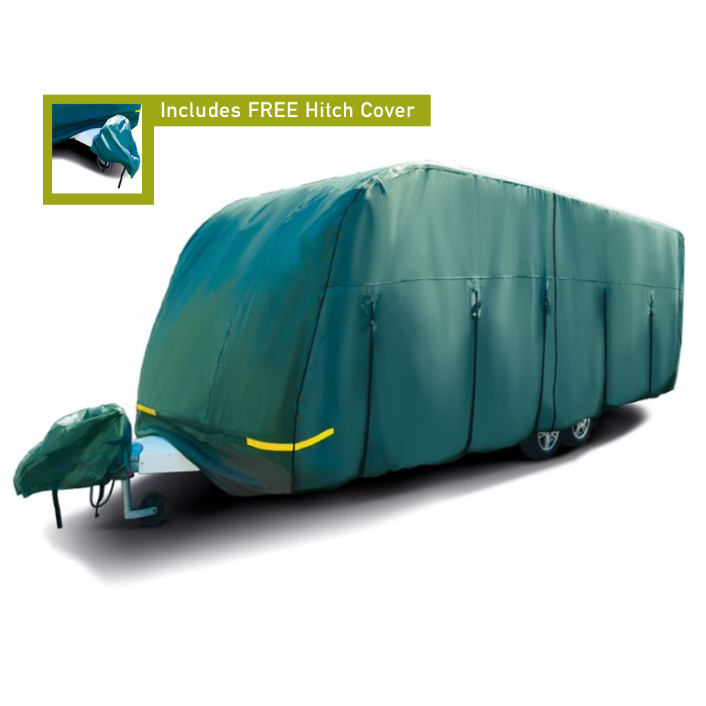 Maypole Caravan Cover 21 to 23ft FREE Hitch Cover & Storage Bag