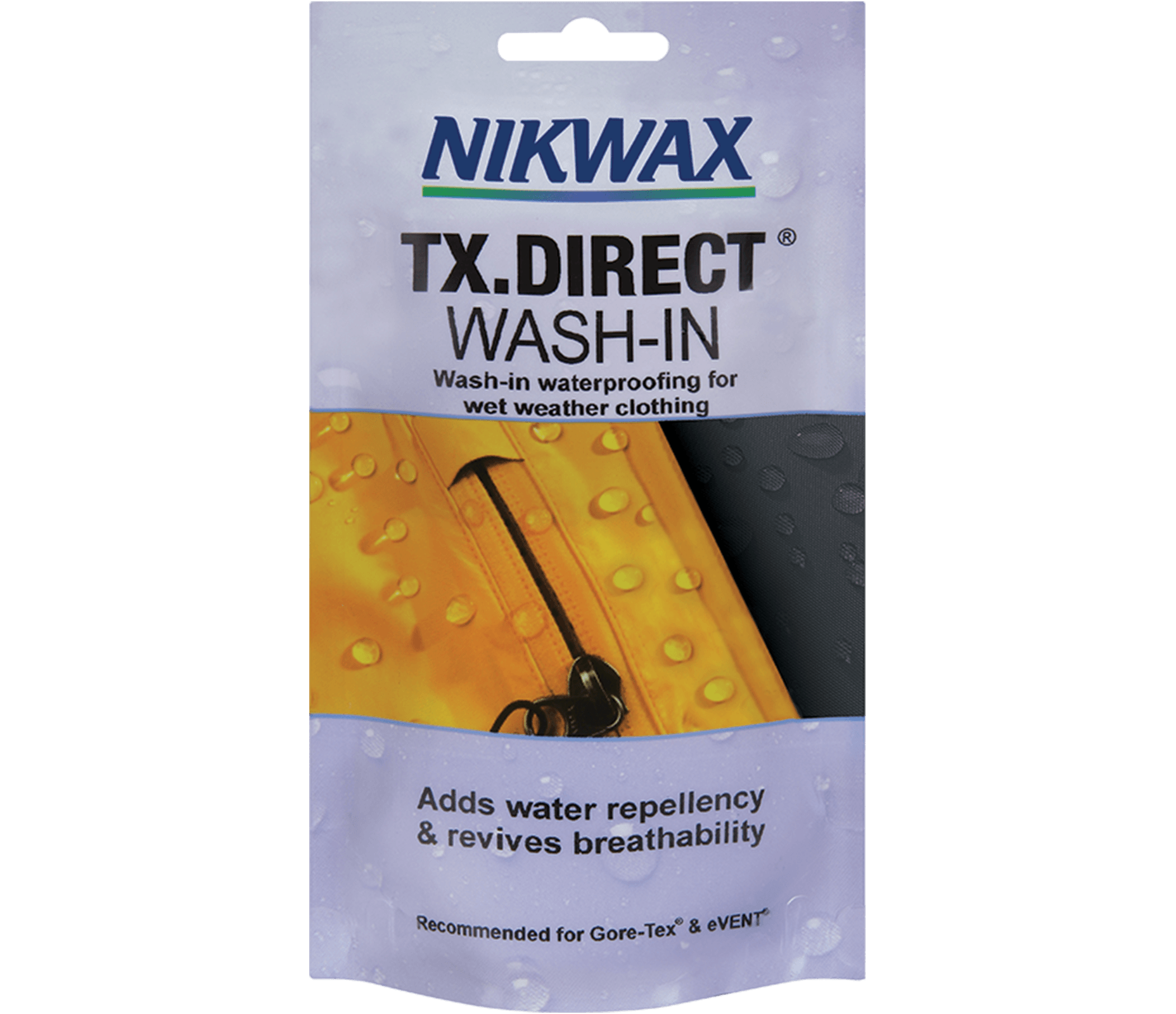 Nikwax TX Direct Wash in 100ml pouch