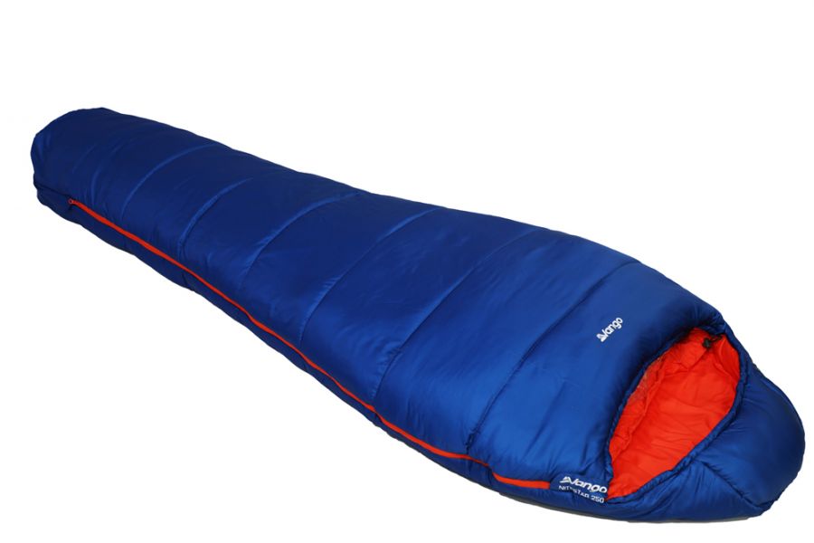 vango nitestar alpha 250 mummy sleeping bag classic blue