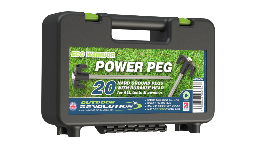 Outdoor Revolution Eco Warrior Power Peg x 20