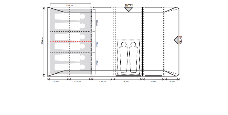 Outdoor Revolution Airedale 6.0S AIR Tent