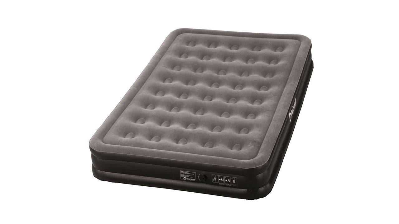 outwell excellent flock airbed double