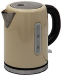 Quest Rocket 1L Stainless Steel Kettle Cream
