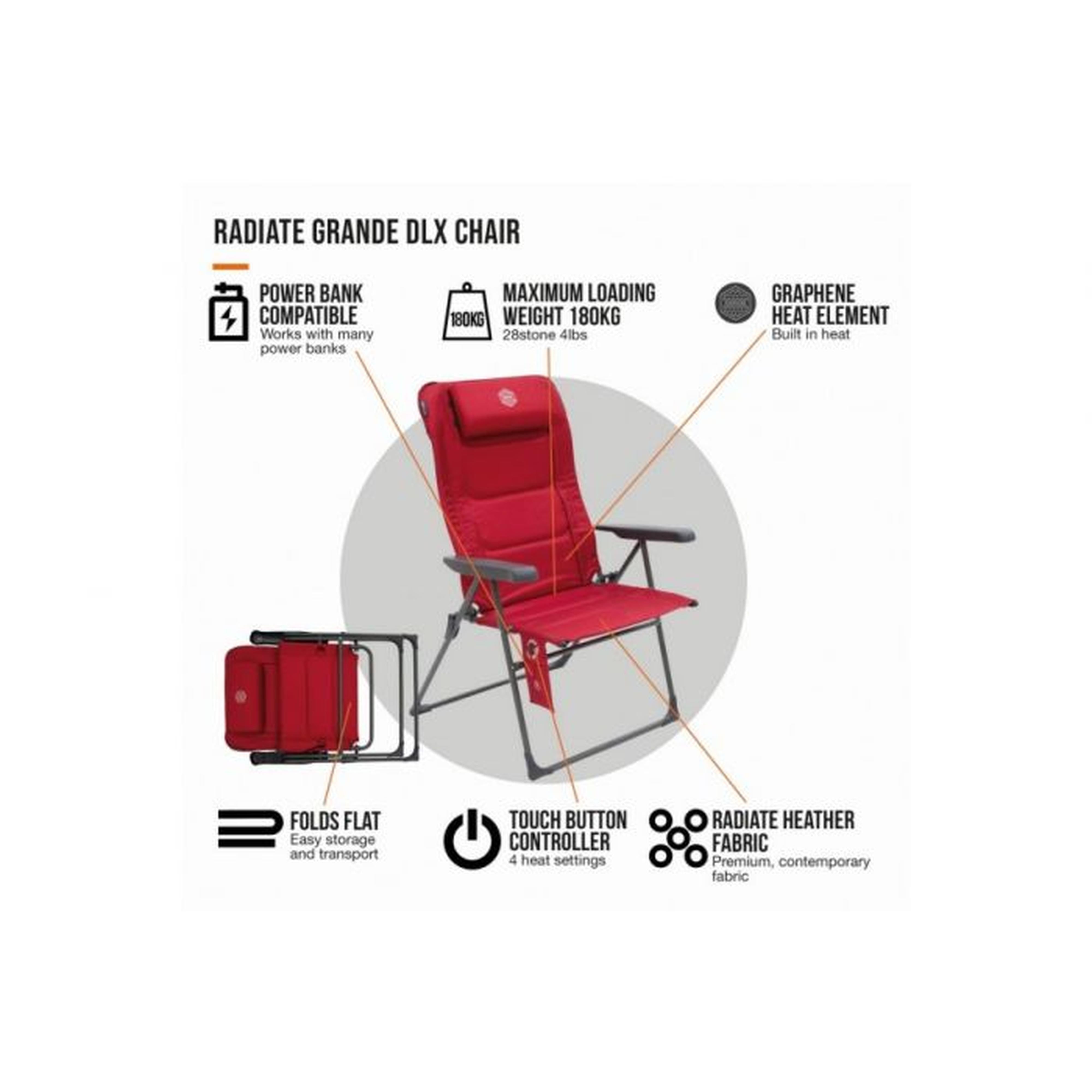 Vango Radiate Grande DLX Chair