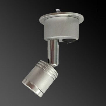 Aten LED Silver Reading Light Cool White