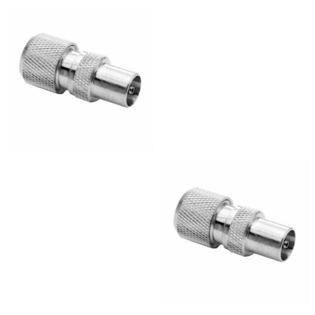 Maxview Coaxial Male Plugs x2