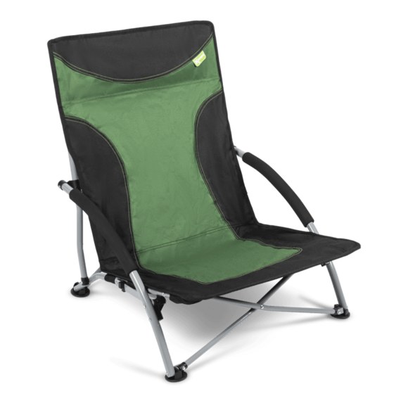 kampa sandy low beach chair fern