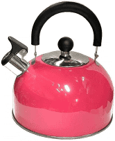 Prima 2.5 LTR Whistling Kettle Pink