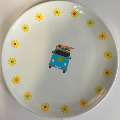 Flamefield camper smiles melamine side plate