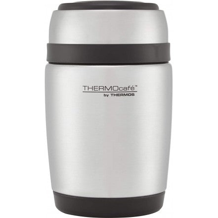 Thermos Curved Food Flask Stainless Steel 400 ML