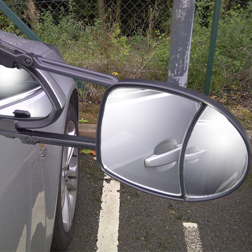 Maypole Deluxe Dual Caravan Towing Mirror
