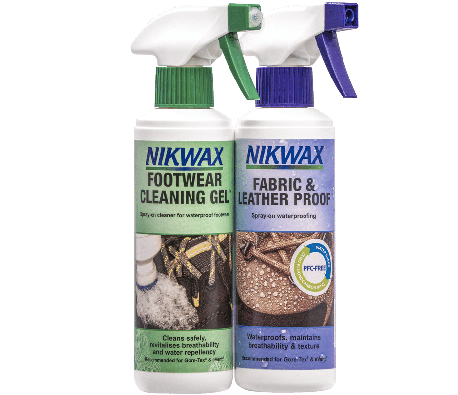 Nikwax Twin Fabric & Leather and Footwear Cleaning Gel 300ml