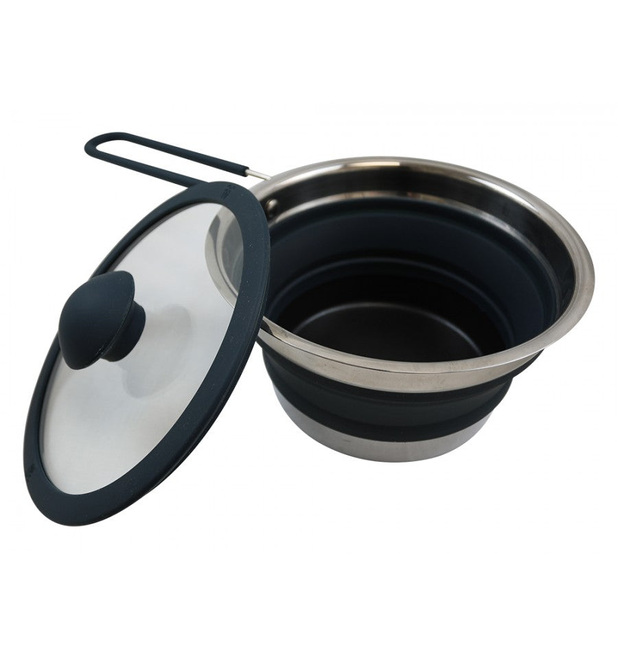 Vango Cuisine Collapsible Pot 1L Grey