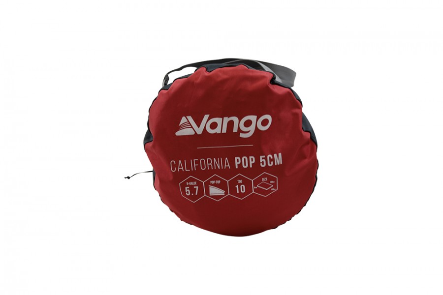 Vango California POP Mattress - Storage bag end view