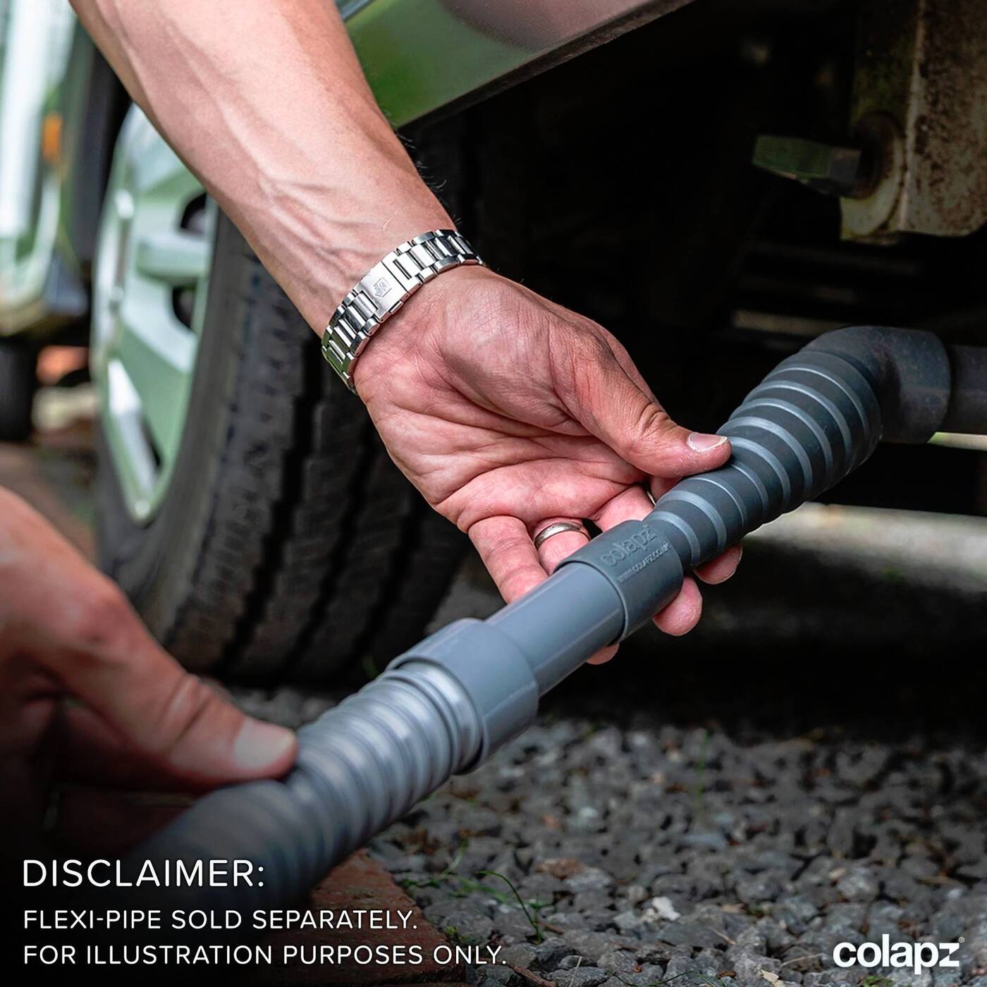 Colapz Motorhome Waste Pipe Adaptor