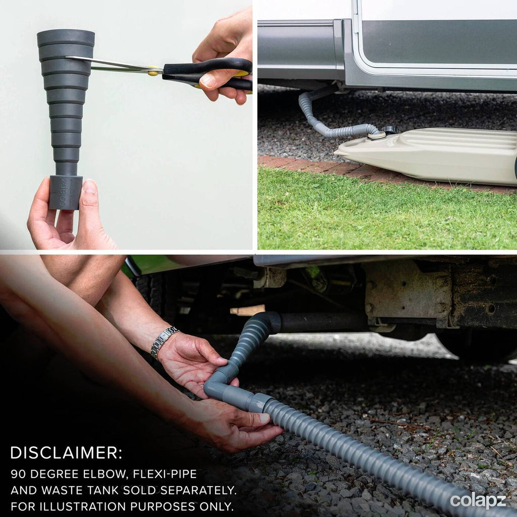 Colapz Motorhome Waste Pipe Adaptor